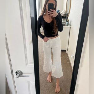 MOTHER The Roller Crop Fray in Stayin’ Alive